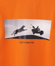 PW CIRCULUS 【MEN】【吸汗速乾】アニマル バックプリント ポロシャツ