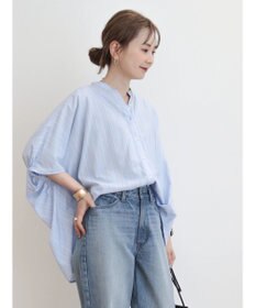 AMERICAN HOLIC 接触冷感＋ＵＶカット　ギャザースリーブブラウス