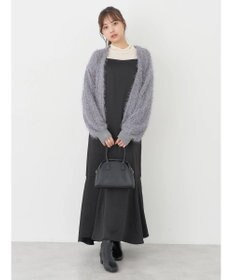 earth music&ecology ふさふさショートカーディガン