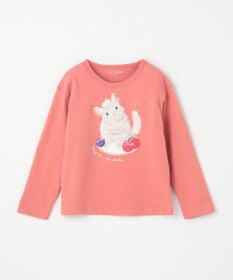 ANY KIDS アニマル×フルーツ 長袖 Tシャツ