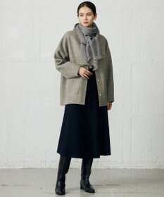 自由区 S ウールミラノランタンスリーブ ニット