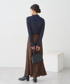 earth music&ecology ハイネックリブニットプルオーバー