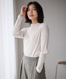 ANY テレコハイネックロングスリーブＴシャツ