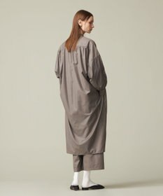 J.PRESS YORK STREET 【WOMEN】バックドレープ シャツワンピース