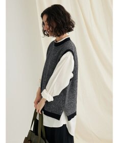 CRAFT STANDARD BOUTIQUE リンクス編みニットベスト