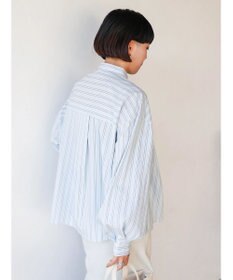 AMERICAN HOLIC イージーケア切替タックワイドシャツ