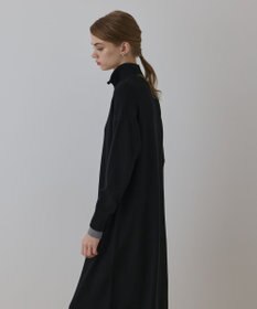 GRACE CONTINENTAL バイカラーストレートニットワンピース