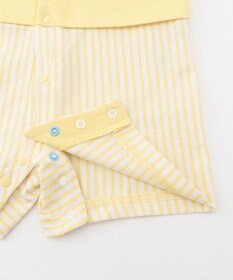 組曲 KIDS 【70cm】セーラーボーダー ロンパース