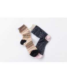 TRICOTE ウェーブボーダー バンピーソックス