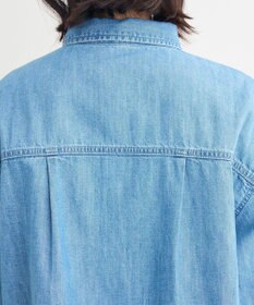 Green Parks ショート丈デニムシャツ