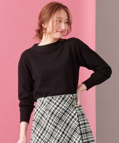 ANY SIS 【洗える】サイドケーブルカラー ニット