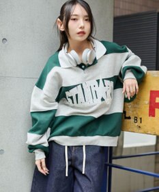 WEGO 【ユニセックス着用ITEM】カレッジロゴラガースウェット