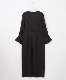 ANY SIS 【洗える】ベルスリーブナロー ドレス