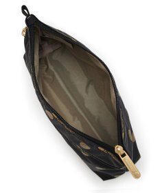 LeSportsac COSMETIC CLUTCH/ゴールドグリッタードッツ