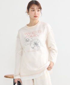 earth music&ecology シアールーズニットプルオーバー