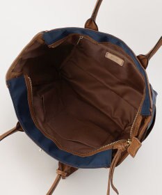 UNBILLION perche ナイロン×ゴートヒネリ金具トートバッグ