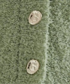 WEGO 【ANGIE VINTAGE】リボンヤーンVネックニットカーディガン