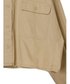 Green Parks ショート丈ワイドシャツ