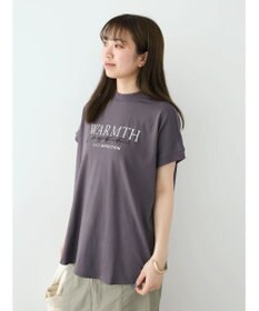 Green Parks フレンチスリーブ筆記体刺繍ロゴプルオーバー