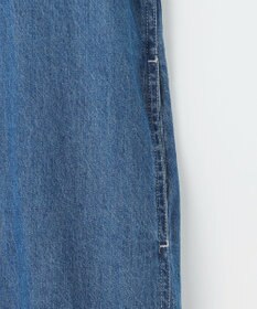 J.PRESS LADIES コットンリネン 7oz デニム シャツ ワンピース