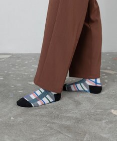 TRICOTE チェックリンクソックス