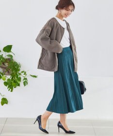 Tiaclasse 2wayリバーシブルボアショートブルゾン