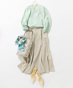 23区 manipuri コラージュウィッカボトル スカーフ