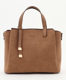 LA BAGAGERIE 【MONICA】ボウタイリボンハンドバッグ