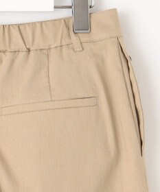 J.PRESS LADIES 【洗える・セットアップ対応】セルロースリネンストレッチ セミワイド パンツ