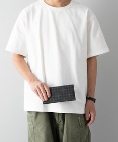 MIYABIYA La quoh with kirakaracho 角つなぎ プリントレザー 長財布