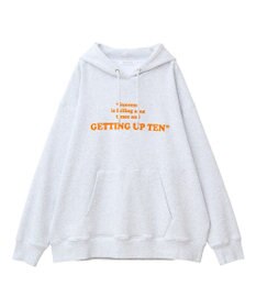 AMERICAN HOLIC フロッキーロゴプリント裏毛パーカー