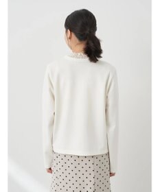 earth music&ecology パールスナップボタンカーディガン