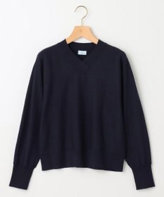 組曲 【洗える・WEB限定】Vネックドルマンスリーブ ニット