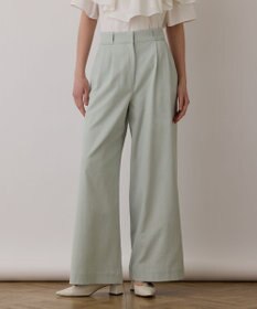 GRACE CONTINENTAL ストレッチワイドパンツ