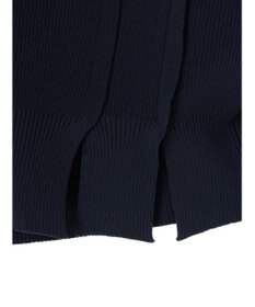 YECCA VECCA タックスリットVネックカーディガン