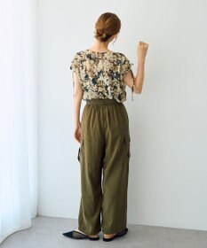 YECCA VECCA ベルテッドカーゴパンツ