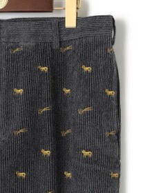 J.PRESS MEN エンブロイダリーストレッチコーデュロイパンツ