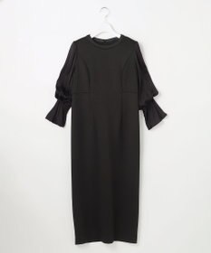 ANY SIS 【洗える】ベルスリーブナロー ドレス