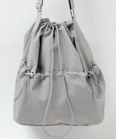 WEGO ナイロン巾着ショルダー