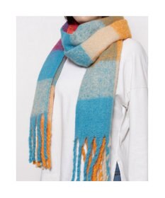 UNBILLION カシュネ cache nez / リサイクルポリブロックチェックストール