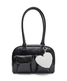 WEGO 【痛バ＆推し活】チャーム付きボストン痛バッグ