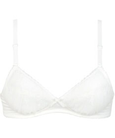 Wing ジュニア ノンワイヤーブラ Wing Teen やさしいフィット感 綿混素材(カップ肌側) 【STEP3 まるみをおびてきた胸に】 RB6136 ウイング／ワコール