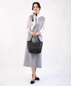 Pointer 日本製 リボンラウンドトゥパンプス