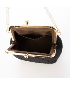 UNBILLION カシュカシュ cachecache / 2wayパールハンドル付きがま口パーティバッグ