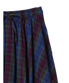 Green Parks Ｉ　先染めチェックギャザースカート