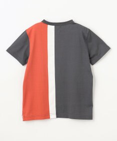 J.PRESS KIDS 【140-170cm】50/2 トリコストライプ 切替Tシャツ