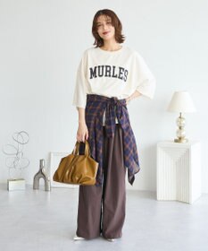 Green Parks ５分袖刺繍ロゴトレＴＥＥ