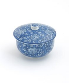 たち吉 【たち吉】染牡丹蓋付お茶呑茶碗〈５客〉美濃焼