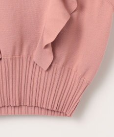 組曲 【洗える】Elenaラッフル ニット