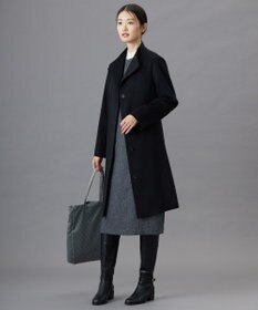 J.PRESS LADIES 【ポケッタブル】ジャカード トート バッグ